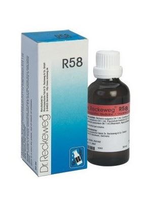 טיפות הומיאופתיות  ד”ר רקווג Dr Reckeweg R58
