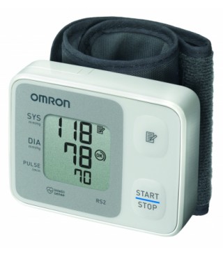 OMRON RS2 מד לחץ דם לשורש כף היד אומרון