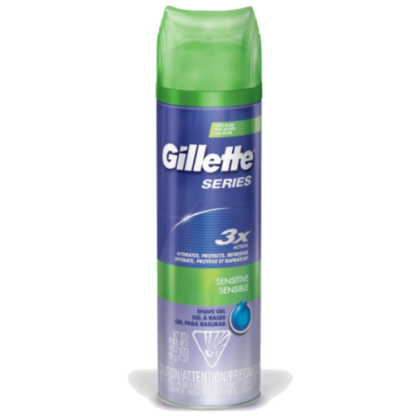 ג’ילט סיריס ג’ל גילוח לעור רגיש Gillette Series Gel 200ML