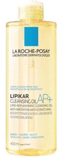 לה רוש-פוזה ליפיקאר +AP שמן רחצה להפחתת גירויים לעור יבש ומגורה Lipikar AP+ Cleansing Oil