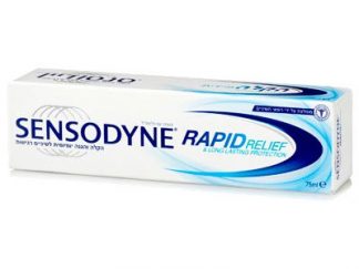 סנסודיין  Rapid Relief משחת שיניים  להקלה לשיניים רגישות ב 60 שניות