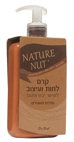 קרם לחות ועיצוב לשיער יבש ופגום נייטשר נאט – 400 מ”ל Nature Nut
