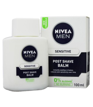 תחליב לחות לגבר לאחר גילוח לעור רגיש NIVEA MEN
