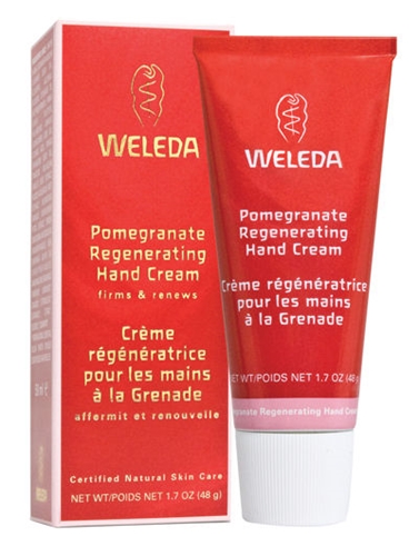 קרם ידיים רימונים וולדה משקם לטיפוח עשיר ומפנק Weleda Pomegranate Regenerating Hand Cream