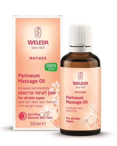 שמן לעיסוי פרינאום וולדה (אזור החיץ) לקראת לידה Weleda Perineum Massage Oil