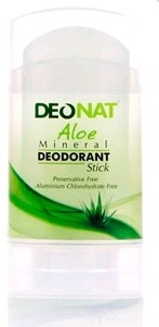 דאונט דאודורנט אבן מינרלי אלוורה ALOE-VERA DeoNat Mineral Deodorant