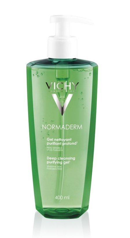 נורמדרם ג’ל ניקוי איטנסיבי לעור חלק וישי Vichy Normaderm Purifying Cleaning