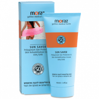קרם טבעי להגנה מהשמש ושיקום העור לעור בהיר מאוד Spf 50 מורז