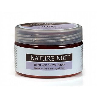 Nature Nut נייטשר נאט מסכת שיער מקצועית לשיער יבש ופגום