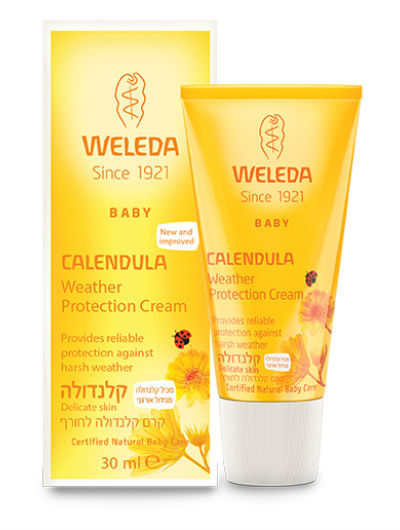 קרם קלנדולה לחורף וולדה Calendula Weather Protection Cream Weleda