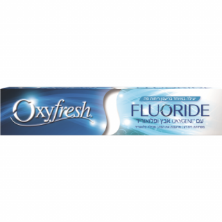 אוקסיפרש משחת שיניים עם אוקסיג’ן עם פלואוריד Oxyfresh Toothpaste