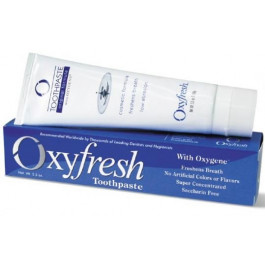 משחת שיניים אוקסיפרש עם אוקסיג’ן ללא פלואוריד Oxyfresh Toothpaste Original