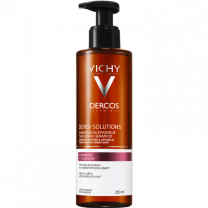 וישי דנסי סולושנס שמפו מעבה לטיפול בשיער חלש ודליל  Thickening Shampoo Densi Solutions