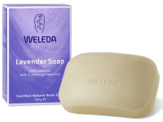 סבון מוצק לבנדר וולדה לניקוי עדין של עור הפנים והגוף
