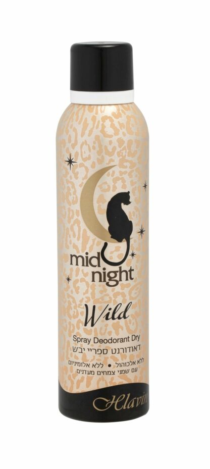 חלאבין מידנייט ווילד דאודורנט ספריי Halavin Mid Night Wild Deodorant
