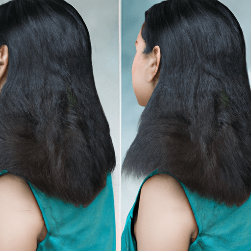 תמונות לפני ואחרי של צמיחת שיער עם טיפול בחילבה