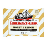 סוכריות לימון ודבש ללא סוכר Fisherman’s Friend | HONEY AND LEMON מכיל רב כהליים