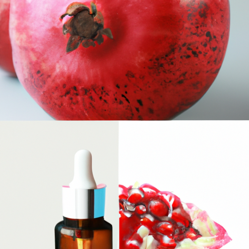 3. תמונות לפני ואחרי המדגימות את ההשפעה של שמן זרעי רימון על בריאות העור