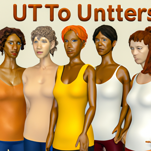 קבוצה של נשים מגוונות המייצגות את השכיחות של UTI בקרב נשים