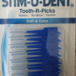 קיסמי שיניים | סטימיודנט | קיסם מבריש גמיש ורך | מכיל 40 יחידות