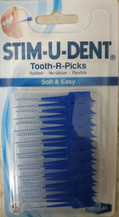 קיסמי שיניים | סטימיודנט | קיסם מבריש גמיש ורך | מכיל 40 יחידות