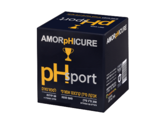 PH sport | אבקת סידן קרבונט אמפורי 250 מ”ג סידן | מכיל 60 יחידות