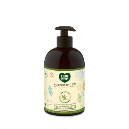 סבון ידיים טבעי ירקות ירוקים אקו לאב 500 מ”ל – Eco Love