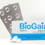 ביוגאיה גסטרוס טבליות לעיסה פרוביוטיות בטעם מנדרינה | BIO GAIA